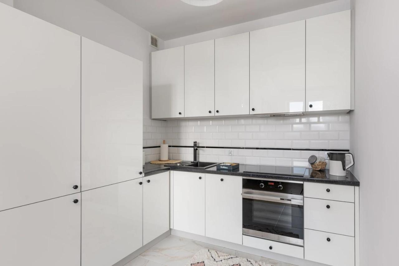 Przestronny Apartament Z Widokiem Na Miasto W Warszawie Varšava Exteriér fotografie